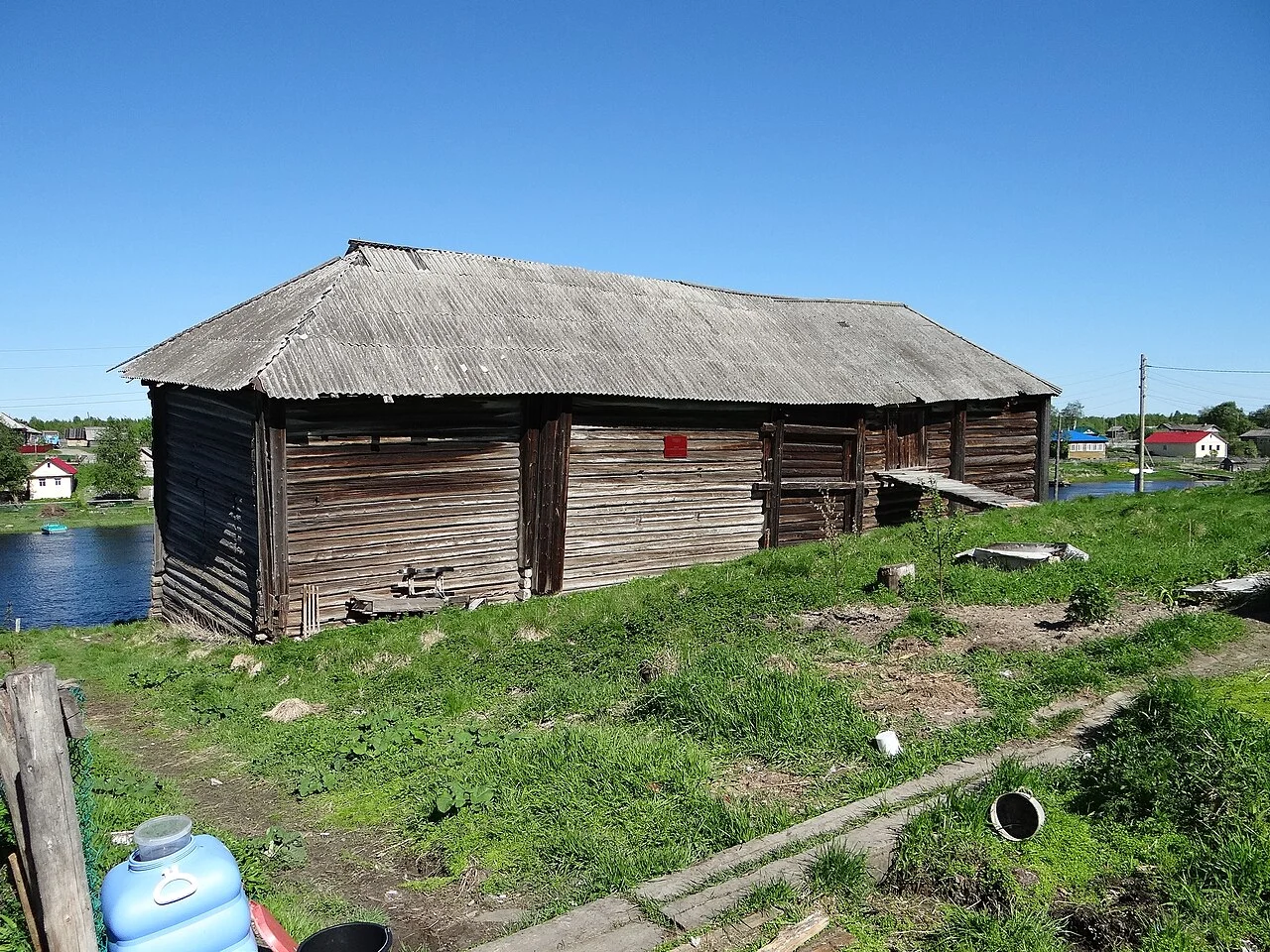 Исторический амбар в Сумском Посаде